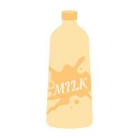 Colorful bottles and can of various fruit drinks and beverages. Summer cold soft drinks and fruit juice. vector