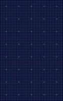 Dark blueprint style grid pattern with luminous cross markers on deep blue background seamless technology design concept for engineering diagram layout schematic technical math science. vector