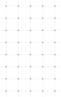 Minimal white background with black crosshairs and dotted grid lines, clean abstract layout for technical drawing, measurement, mapping, interface, blueprint, and modern digital design use.