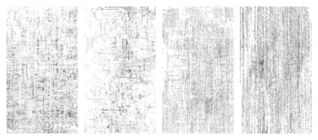 grunge noise texture with scratch lines and static glitch effect, digital grain pattern background isolated on transparent background for retro or vintage design overlays vector