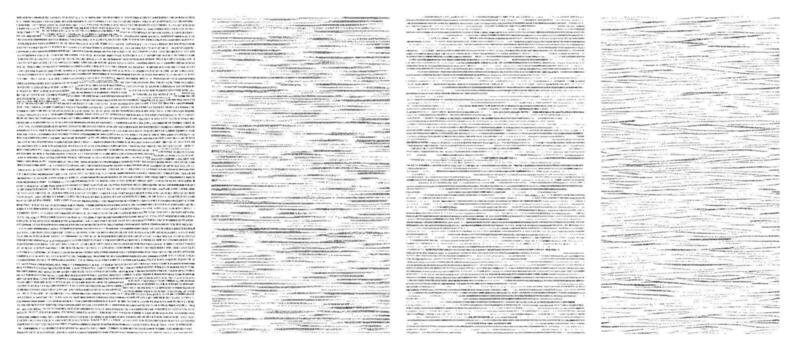 Abstract distorted glitch text line elements on transparent background high tech digital interference noise data effect distortion pack editable template modern monochrome design vector