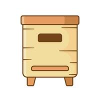 a beehive on a white background vector