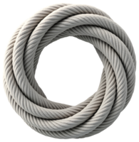 Infinite twisted rope circle forms complex abstract loop design png