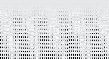 Halftone Dot Pattern Background with Black Gradient on White Canvas vector
