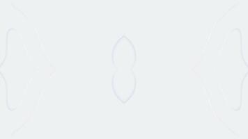 Minimalist Abstract Geometric Pattern White Background video