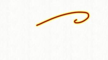 Abstract Shape Pulsing on White Background Animation video