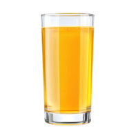 Full Glass of Golden Juice, Ready for Use. png