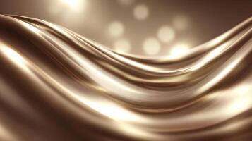 Photorealistic smooth wave style luxury abstract background image photo