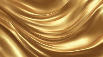 Luxurious photorealistic abstract background with smooth wave texture details photo