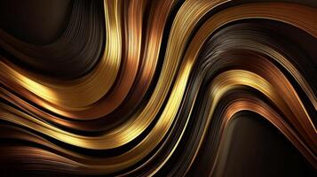 Smooth wave flowing luxury background wallpaper photo