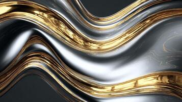 High resolution photo of smooth wave style luxury abstract background photo