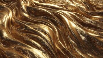 Detailed textures in photorealistic luxury smooth wave abstract background photo