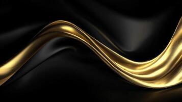 Luxurious photorealistic smooth wave background wallpaper photo