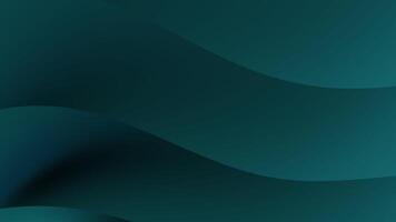 blue wave background featuring soft, curved layers in rich blue-green hues. Perfect for sleek animations, digital presentations, and cinematic overlays video