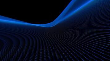 a blue abstract background with lines and curves video