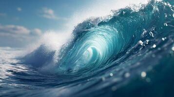 Abstract luxury background photo featuring smooth wave photorealistic texture details