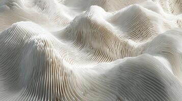 Detailed photorealistic image of luxury smooth wave textured abstract background photo