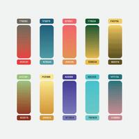 Gradient background template vector