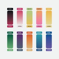 Gradient background color template vector