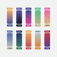 Free colorful gradients collection set vector