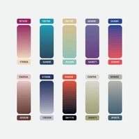 Background Gradient colorful pack vector