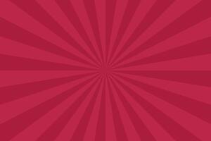 Bright red striped abstract background. Vintage radial art print. Festive pop artwork pattern for your design and ideas. Can be used like card, poster, placard etc vector