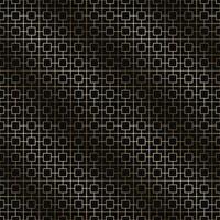golden seamless ornamental luxury geometric pattern - outline art deco rich design. Repeatable elegant royal grid background. Symmetry endless print vector