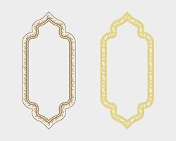 Trendy plant border and floral frame design set for stylish text box layouts, product display, and poster templates vector