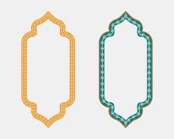 Minimalist floral frame and border design with clean text box templates, suitable for elegant product covers, posters, and label design vector