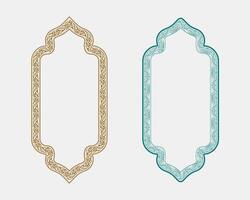 Frame and floral text box designs for elegant product labels, wedding invitations, and artistic cover backgrounds vector