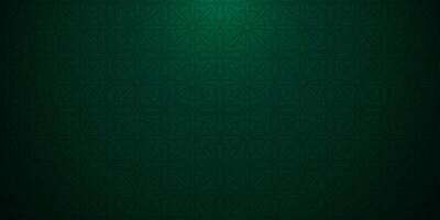 Islam pattern on green background vector