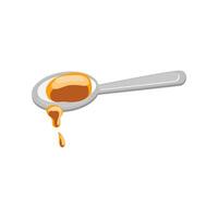 Cute design illustration of spoon white background eps vector