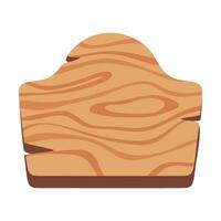 Wooden Texture Illustration with Natural Grain Pattern on a Smooth Surface for Design and Decoration Projects vector