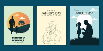 Happy Father's Day, Celebrate Father's Day.Celebrate Father's Day. vector