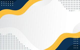 Abstract White Yellow Blue Background Modern Design Template vector