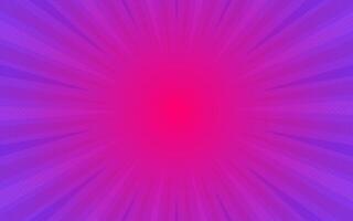 Vibrant Purple Pink Sunburst Background Design for Web or Print vector