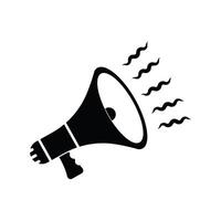 Megaphone Graphic illustration Icon vector