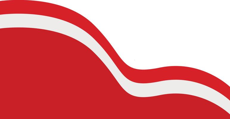 Indonesia Flag Ribbon Border. Isolated on White Background