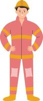 Illustration of Person Labour Day, Cartoon Character vector