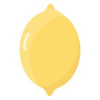 Lemon icon. Citrus. on isolated white background vector