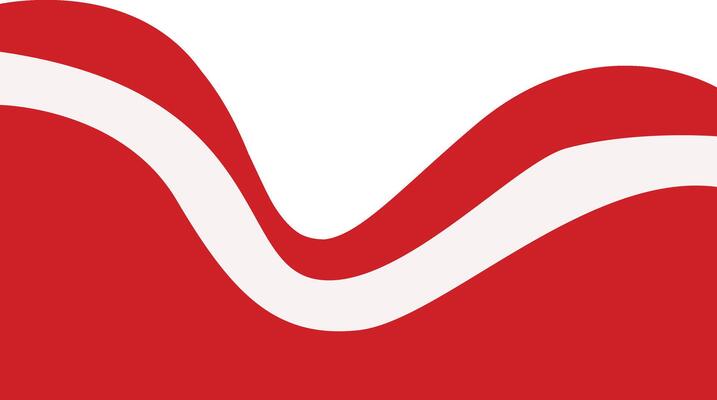 Indonesia Flag Ribbon Banner in Flat Design