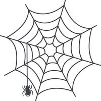 Spider Web Icon vector
