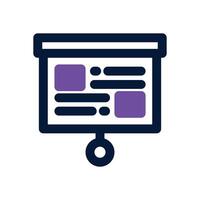 introduction dual tone icon. Sleek and modern icon for websites and mobile apps. vector