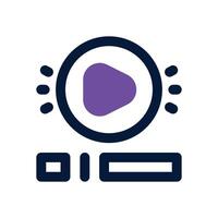 processing duotone icon. Sleek and modern icon for websites, mobile apps, marketing materials, and corporate design. Fully scalable and ready to use. vector