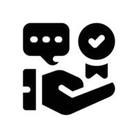 benefit glyph icon. Strong and solid icon for websites, mobile interfaces, presentations, and visual branding. High quality and easy to edit. vector