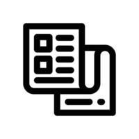 storyboard line icon. Clean and minimalist icon for websites and mobile apps. vector