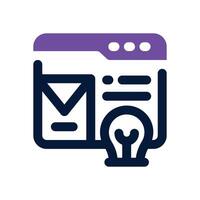 branding duotone icon. Sleek and modern icon for websites, mobile apps, marketing materials, and corporate design. Fully scalable and ready to use. vector