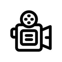 movie line icon. Clean and minimalist icon for websites and mobile apps. vector