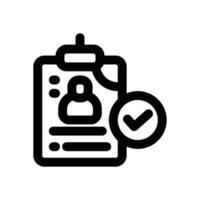access card line icon. Clean and minimalist icon for websites, mobile apps, presentations, and logos. Fully scalable and customizable for any project. vector