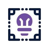 scan duotone icon. Sleek and modern icon for websites, mobile apps, marketing materials, and corporate design. Fully scalable and ready to use. vector